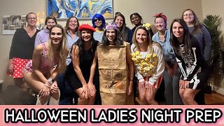 Vlog || Halloween Prep 🎃💀 Moms Night Out Movie Night