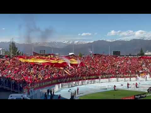 "Unión española furia Roja final vs Magallanes" Barra: Fúria Roja &bull; Club: Unión Española