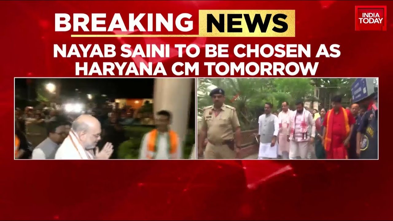 Nayab Singh Saini to Retain Haryana Chief Minister Post, BJP Celebrates Hat-Trick Win