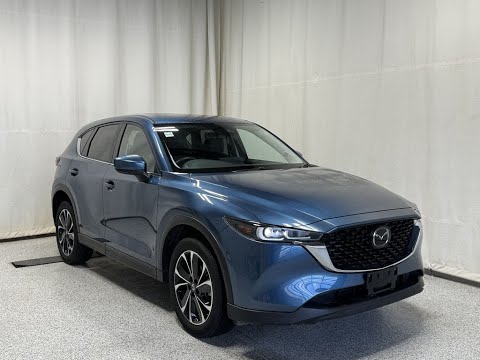 2022 Mazda CX-5 GS AWD in Blue for sale at Park Mazda in Sherwood Park, AB