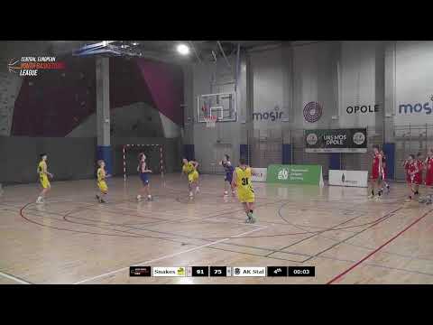 CEYBL U15, 8. 11. 2025, BK Snakes Ostrava - AK Stal Ostrów Wielkopolski 'A'