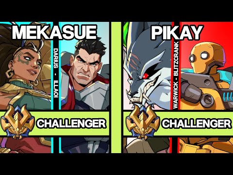 2XKO ▰ MEKASUE (Darius-Illaoi) vs PIKAY (Warwick-Blitzcrank) ▰ 2XKO Pro Replays