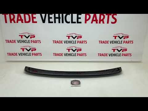 Fits Mercedes GLC C253 Coupe 2016-2019 Rear Trunk Boot Lip Spoiler Sport Gloss Black video
