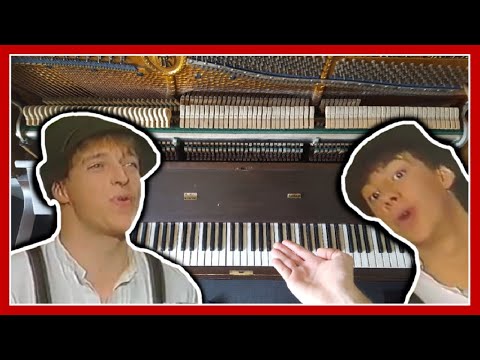 I played DIE WOODYS on a German saloon piano
