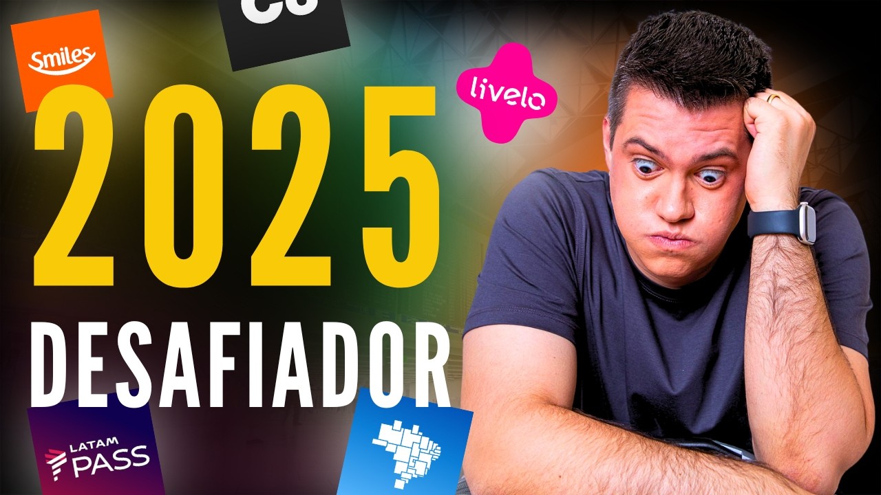 Como Viajar em 2025 com milhas?