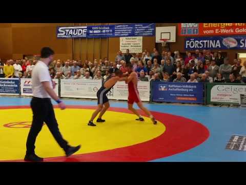11.10.2019 KSC Hösbach vs. RWG - 71kg Gr-Röm: Daniel Hugo vs Dmitri Dobrov