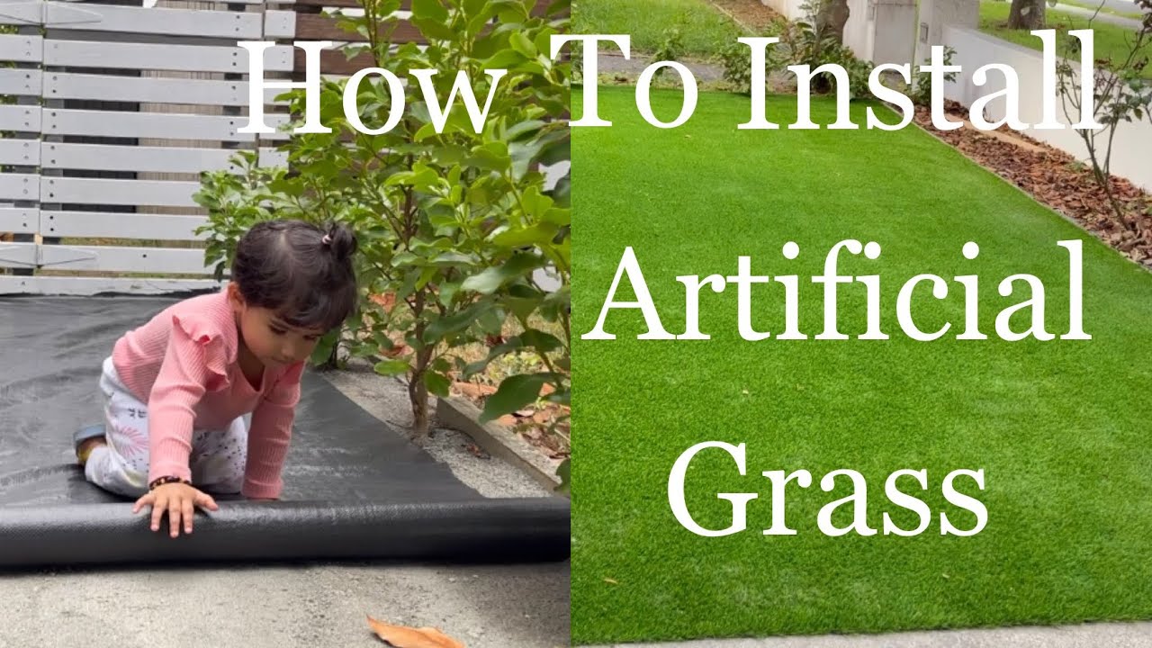How to install artificial turf/grass in your garden | Do it yourself | DIY Artificial Grass