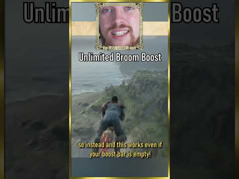 Get UNLIMITED Broom Speed Boost in Hogwarts Legacy!