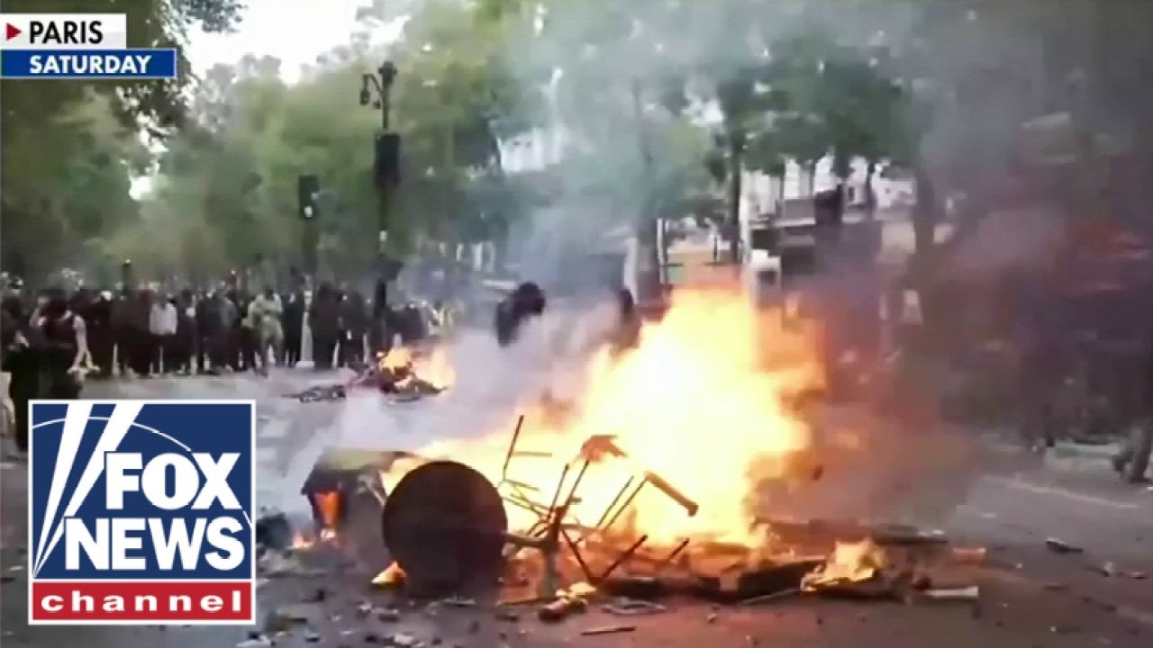 French riots send WARNING to US as 1,800 arrested, city hall TORCHED