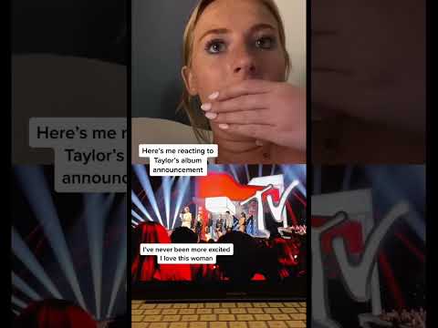Taylor Swift new album announcement fan reaction