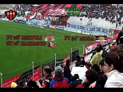 Resumen de Patronato 2-River 1/FECHA 9/PRIMERA DIVISION 2016