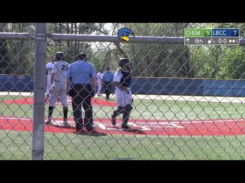 LBCC Baseball vs Chemeketa Gm 1 (4/26/19) thumbnail