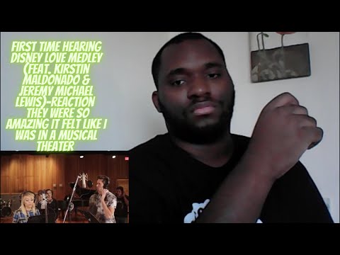 FIRST TIME HEARING VOCTAVE Disney Love Medley feat Kirstin Maldonado & Jeremy Michael Lewis REACTION