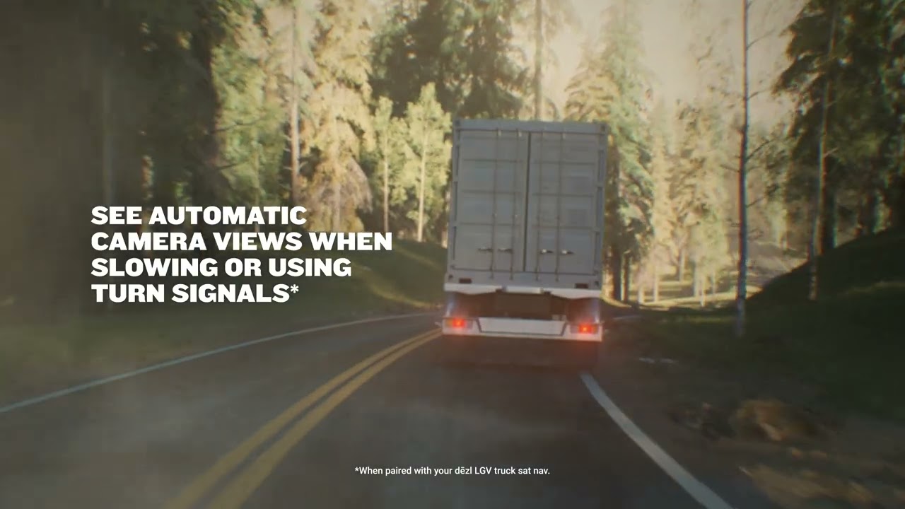 Garmin | dēzl™ DualView side camera system for trucks - YouTube
