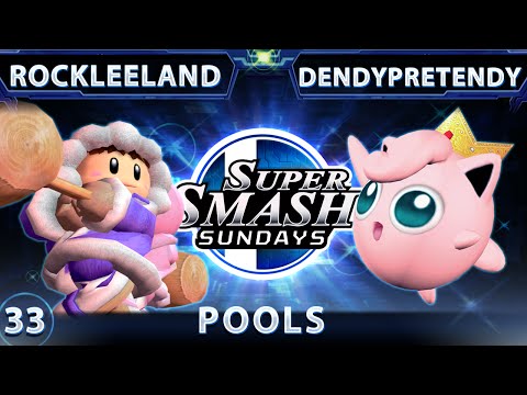 SSS 33 DendyPretendy (Jigglypuff) Vs. Rockleeland (Ice Climbers) SSBM - Pools - Smash Melee