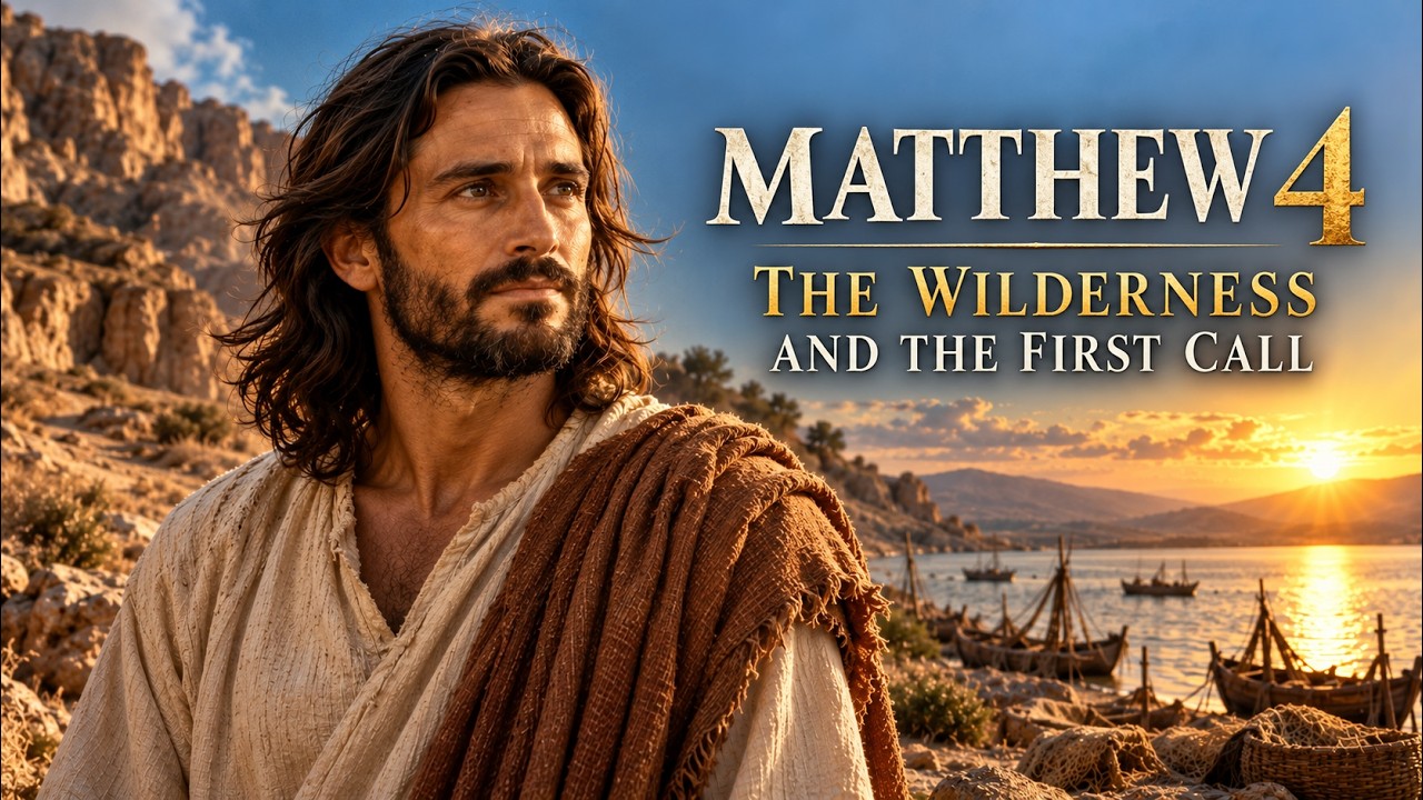 Matthew 4 — The Wilderness, the Light in Galilee, and the First Disciples video thumbnail