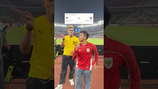 Download lagu TIMBOI DAN AISAR KHALEDD DI MATCH TIMNAS INDONESIA U-23 🇮🇩 VS 🇲🇾 MALAYSIA!😱 mp3