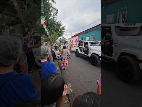 El pregón en Barrio mejicanos de Sonsonate Centro #fiestaspatronales #fiestas #pregón #sonsonate