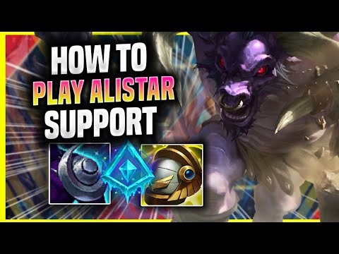 LEARN HOW TO PLAY ALISTAR SUPPORT LIKE A PRO! - Korean Challenger Plays Alistar Support vs Leona! |