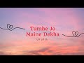 Tumhe Jo Maine Dekha Lyrical Video Shah Rukh Khan Sushmita Sen Srk Tumhejomainedekha