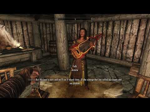 Asteria the Bard - All Songs | Skyrim: Interesting NPCs