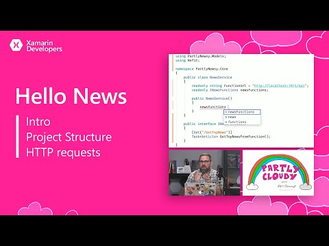 Partly Cloudy: Hello News (Intro, project structure, and HTTP requests)