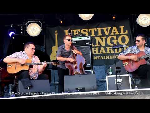 Gismo Graf trio + guests au Festival Django Reinhardt de Fontainebleau 2023.