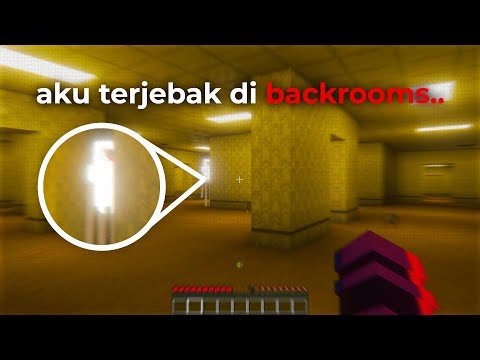 I'M TRAPED IN THE BACKROOMS WITH THE MONSTERS!  |  Minecraft Backrooms Multiplayer Horror Survival Map