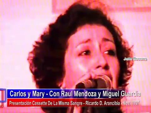 CARLOS Y MARY - SE ME HA OCURRIDO VENIR -tonada- (Juan Cuello)