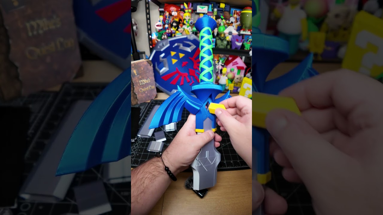 Master Sword V2.0 from The Legend of Zelda Tears of the Kingdom