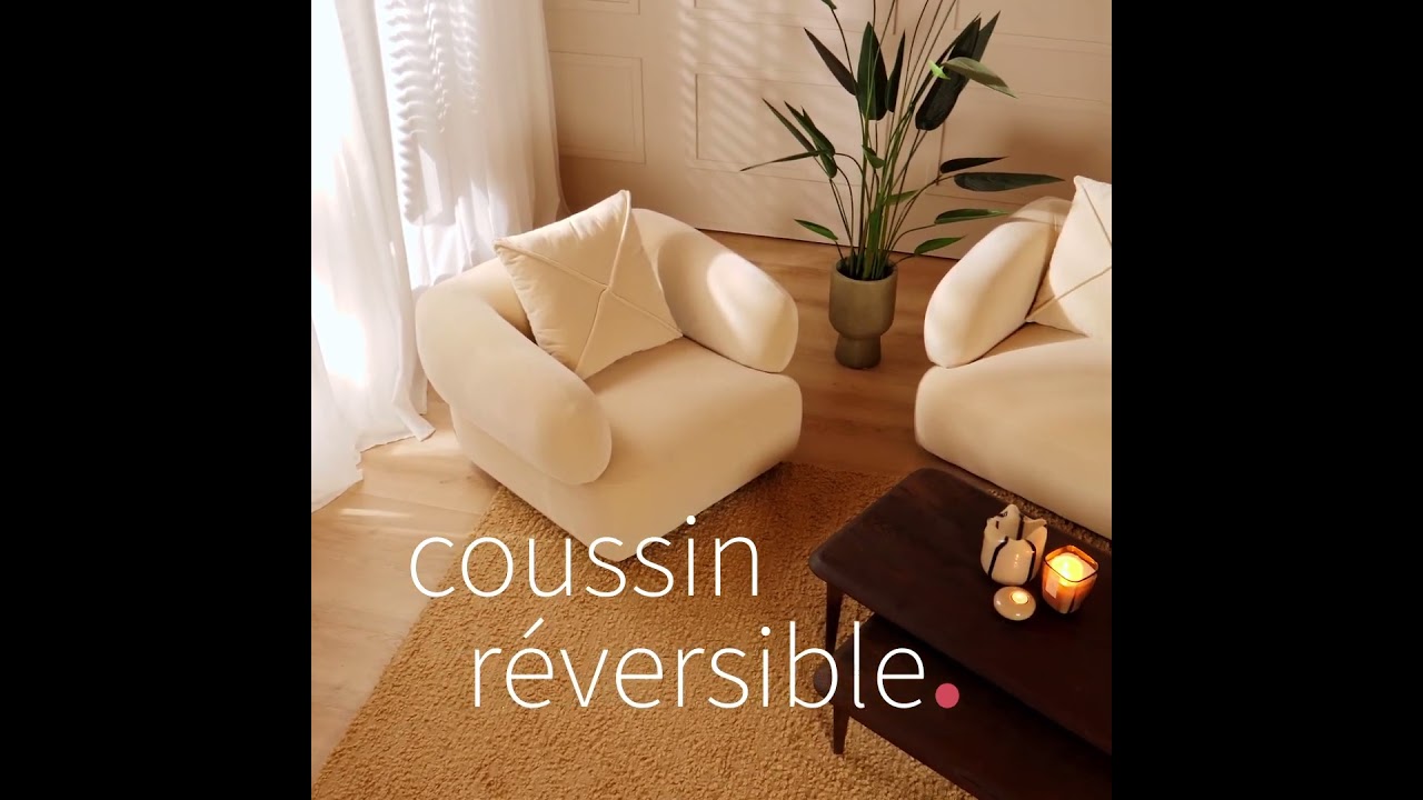 Fauteuil en velours Palermo marron