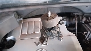 How to Replace the Front Motor Mount - Lexus RX350 2GR-FE 3.5 V6  Highlander Camry ES350