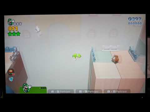 Super mario 3D world (Switch) speedrun 9-3 Time : 28 (Former WR)