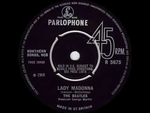 The Beatles - Lady Madonna (1968) - 45 RPM Vinyl