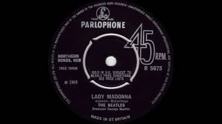 The Beatles - Lady Madonna (1968) - 45 RPM Vinyl
