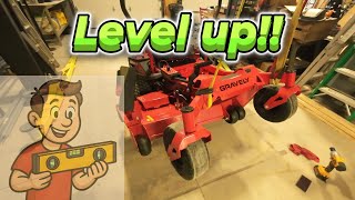 Changing Mower Blades & Leveling the Deck For a Perfect Cut