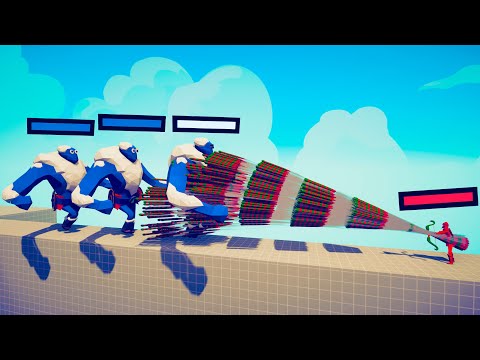 3x ICE GIANT vs EVERY GOD | TABS - Totally Accurate Battle Simulator