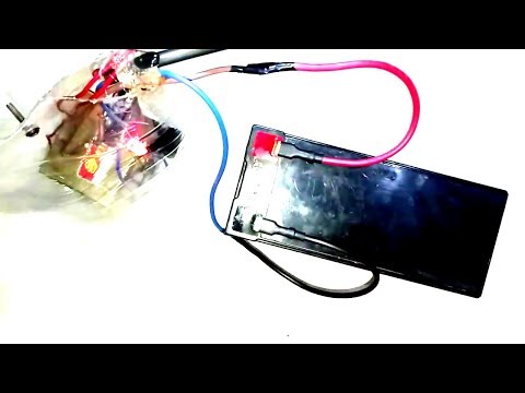 How to Make Battery Charger at Home | DIY 12v Battery Charger Video