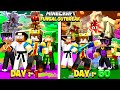 100 Days In FUNGAL OUTBREAK WORLD In Minecraft