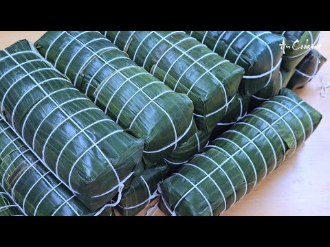 How to wrap BANH TET is very beautiful, simple, easy and delicious. The video shares details, any...