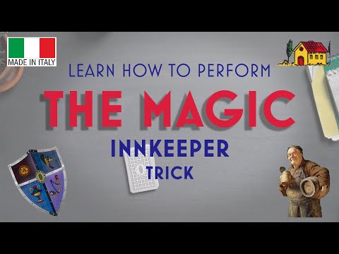 Card Trick - Magic Innkeeper - How to Perform
