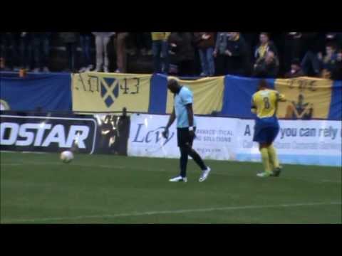 St Albans City 5-0 Arlesey Town. 25 Jan 2014