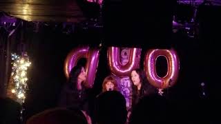 Watson Twins with Jenny Lewis "Bye Bye Baby" at Basement in Nashville 10/13/18