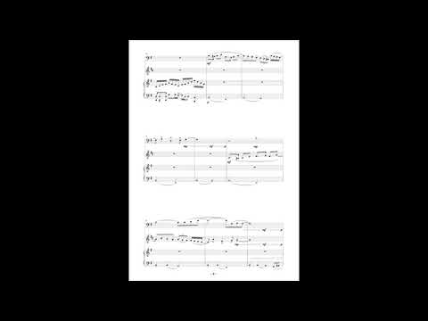 Pavel Nesit - Trio for bassoon, french horn and piano - II. movement