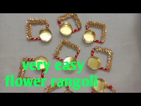flower rangoli, Diwali decoration 2022,easy rangoli, Rupal creations