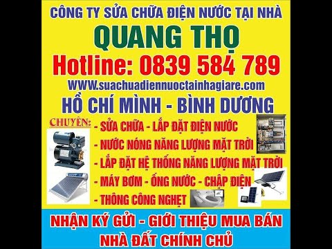 sửa chữa điện nước tại nhà