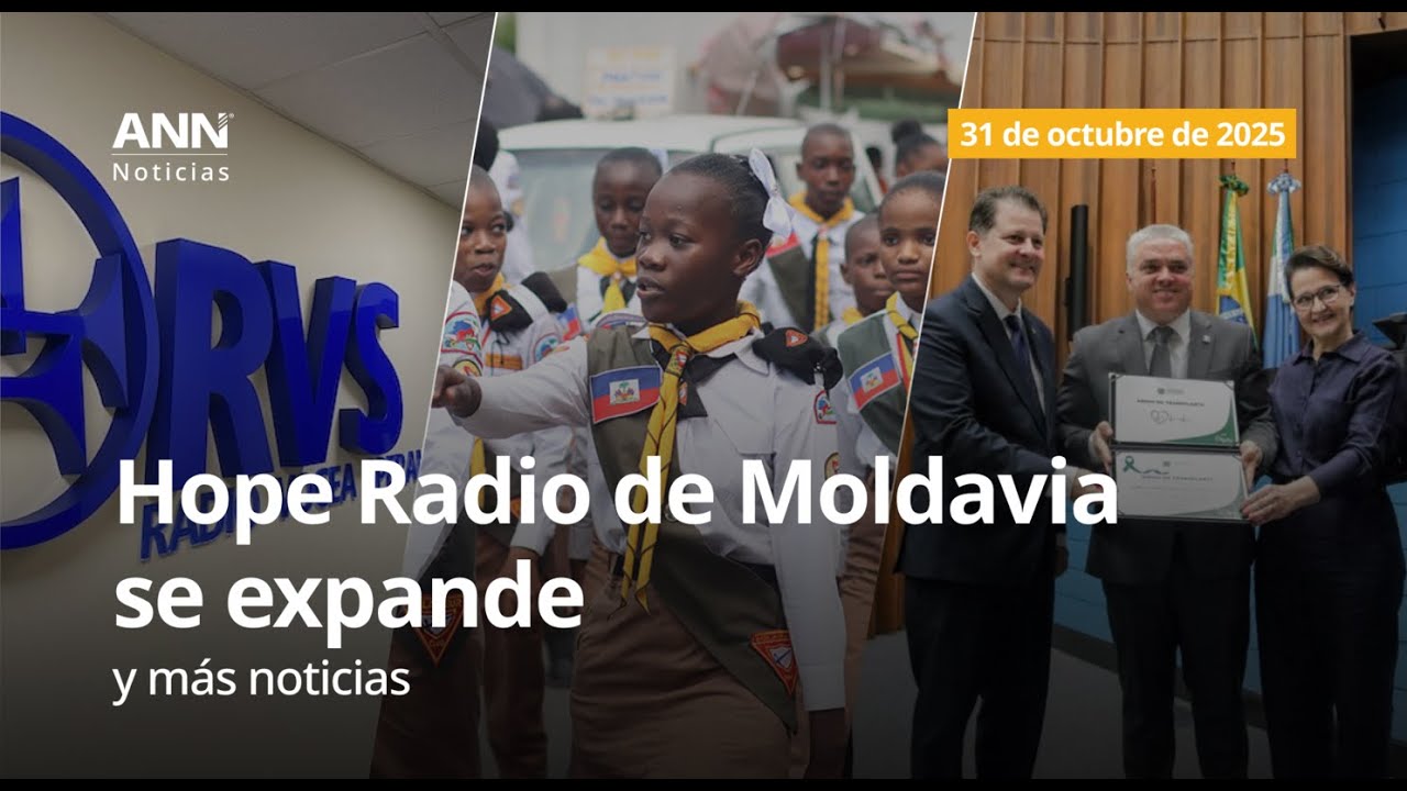 31 de octubre: Radio Esperanza en Moldavia, Conquistadores en Haití y más noticias