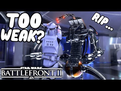 Is the Droideka Too Weak? Star Wars Battelfront 2 Discussion