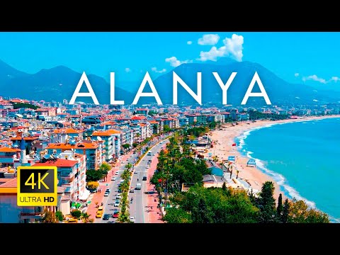 Alanya city, Turkey 🇹🇷 in 4K Ultra HD | Drone Video