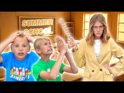 Escaping The Cardboard Summer School!